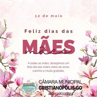 Feliz dia das mães